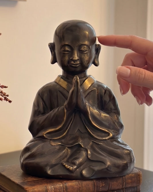 Bronze Gilded Tranquillity Buddha Scale