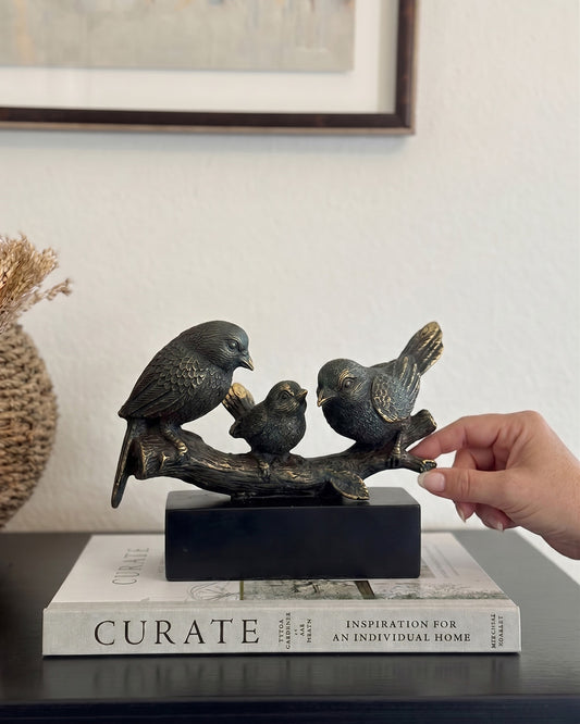 Bronze Springtime Melody Songbirds To Scale