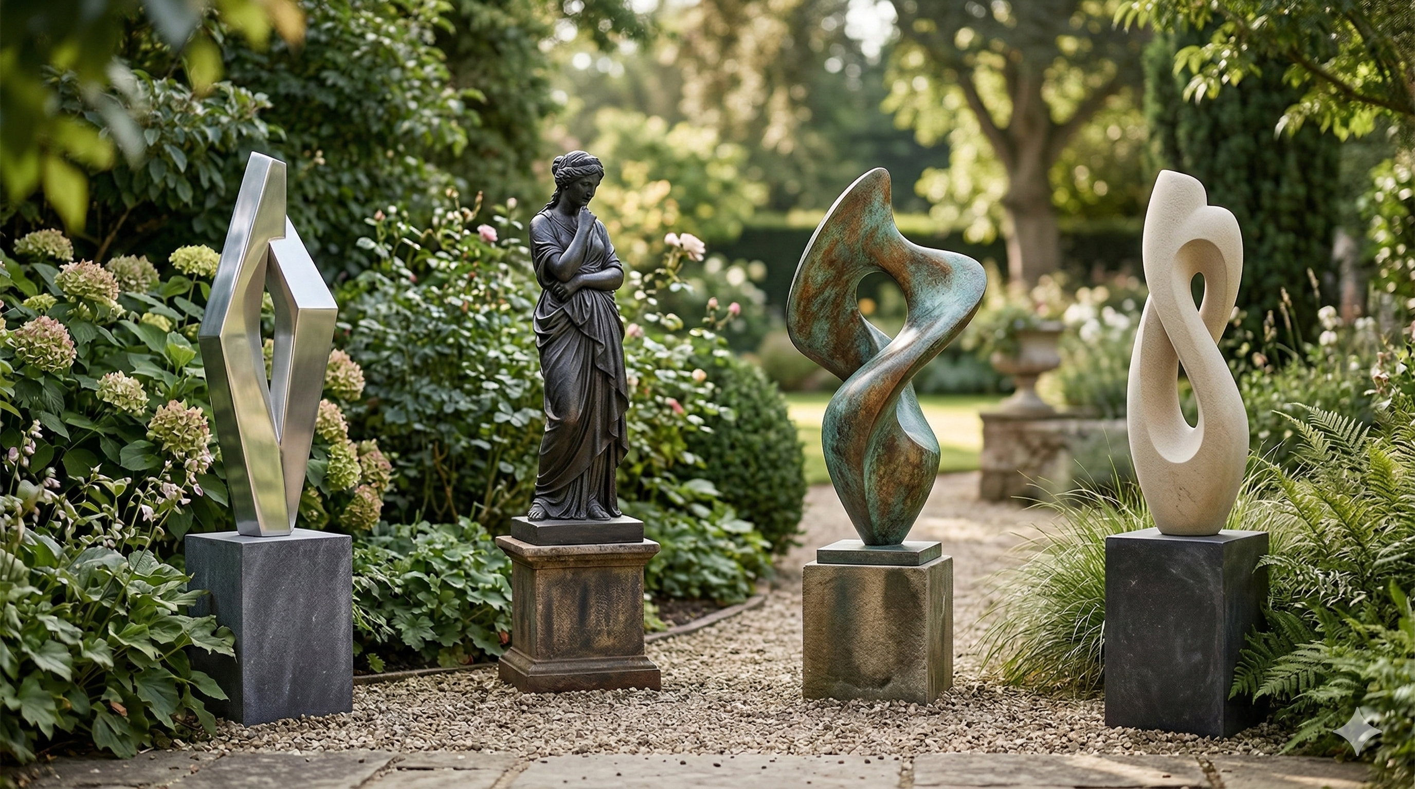 A Deep Dive Into Materials For Garden Sculptures
