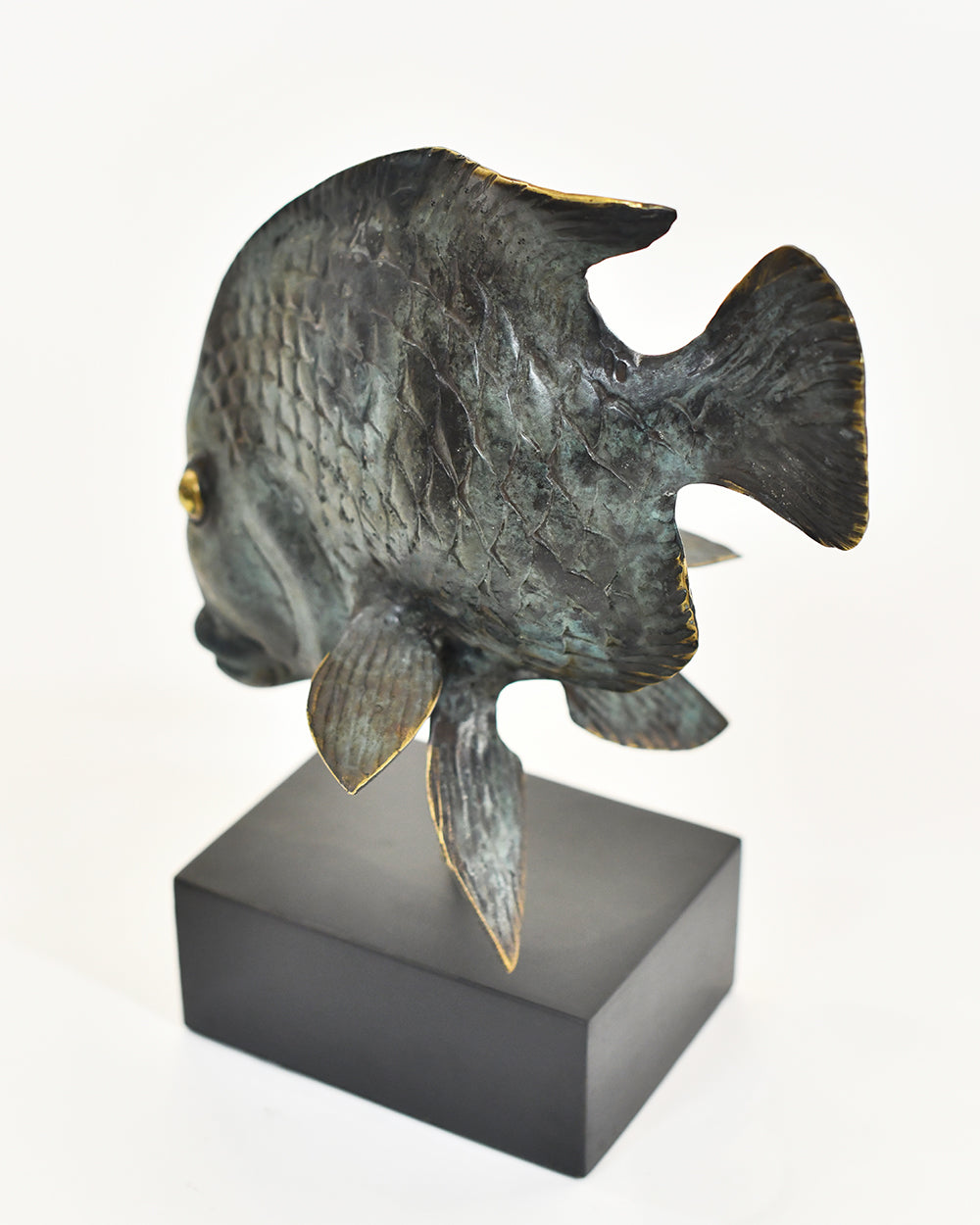 Intricate Brass Highlights On The tang Home Ornament