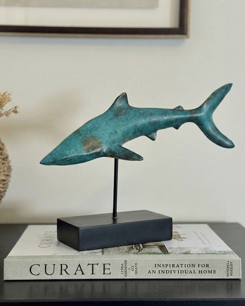 Bronze Azure Isurus Shark Digital Illustration