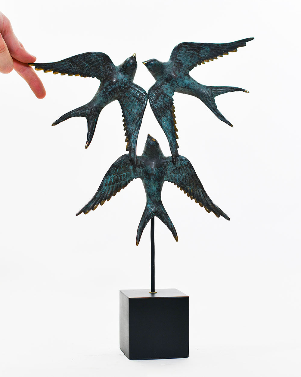 Scale Of The Bronze Azure Skies Interior Sculpture