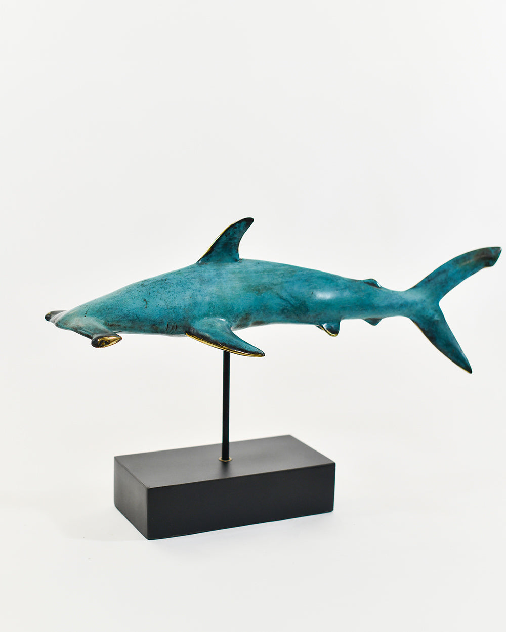 Bronze Azure Tide Hammerhead Ornate Home Decoration