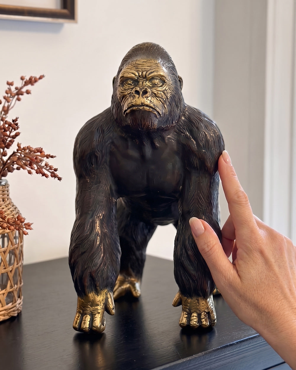 Scale Of The Bronze Balthazar Gorilla