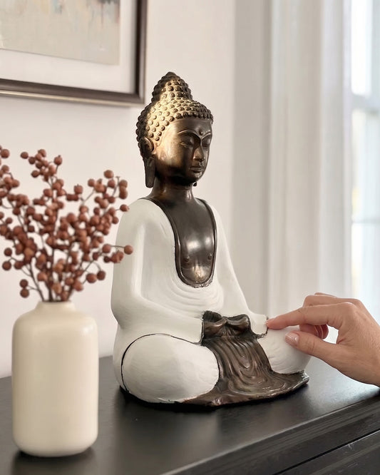 Scale Of The Bronze Bodhi Tranquil Buddha
