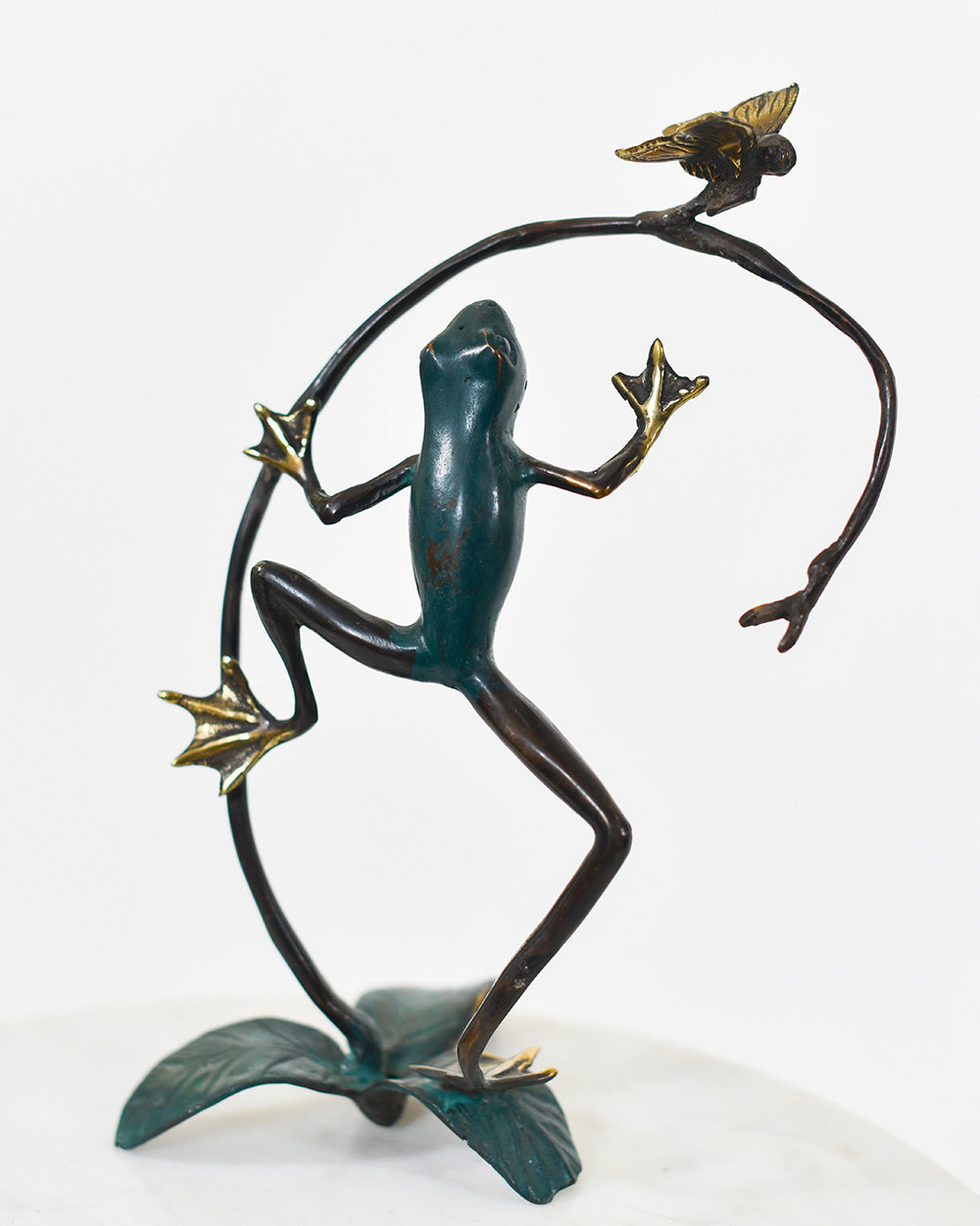 Bronze Canopy Climber Tree Frog Interior Ornament