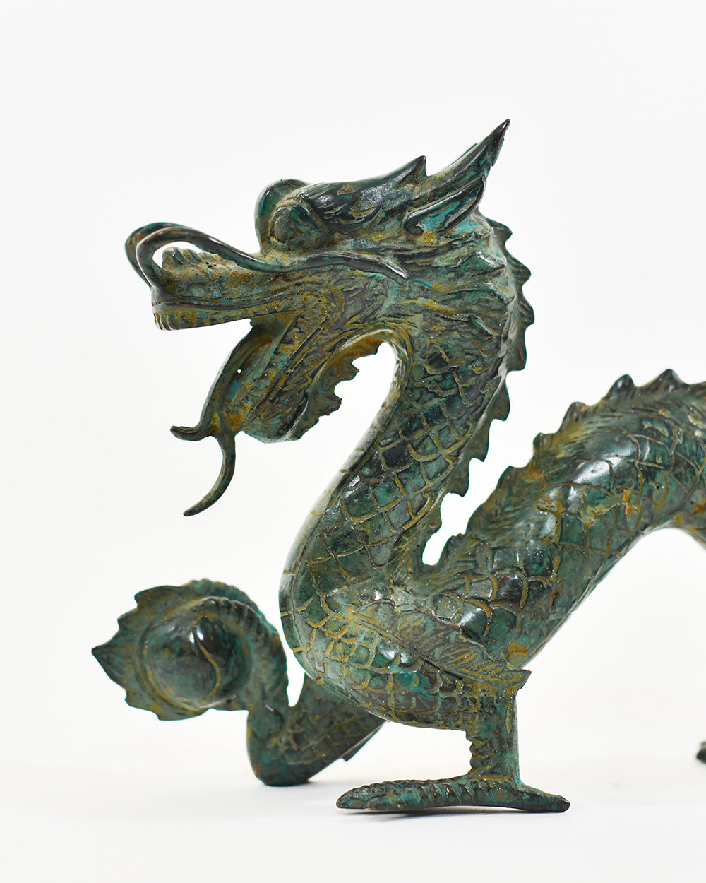 Vintage Bronze Dragon Decoration