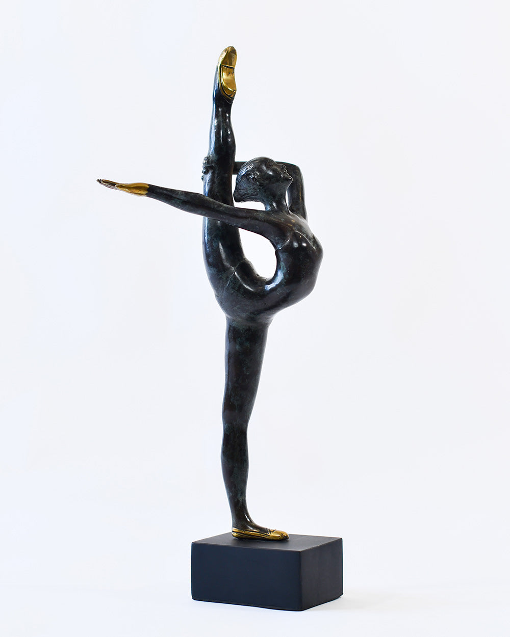 Bronze Ethereal Movement Ballerina Decoration