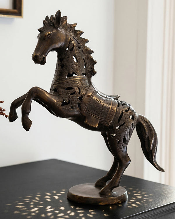 Bronze Filigree Horse