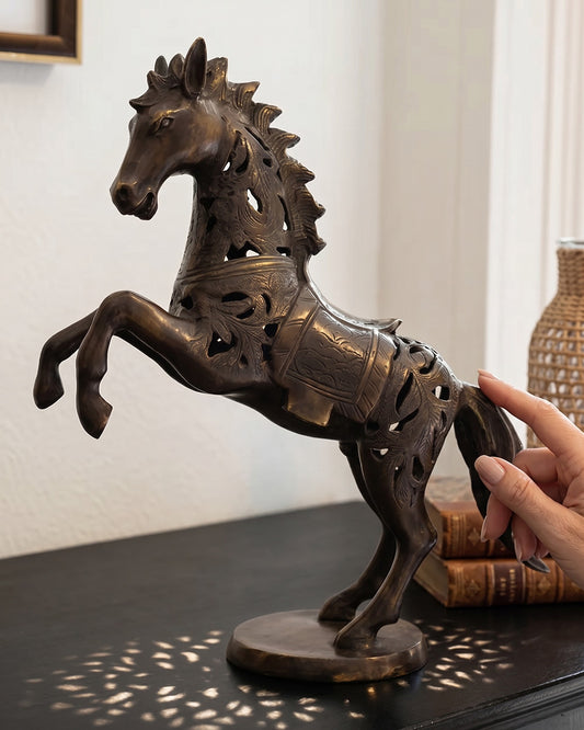 Scale Of The Bronze Filigree Horse