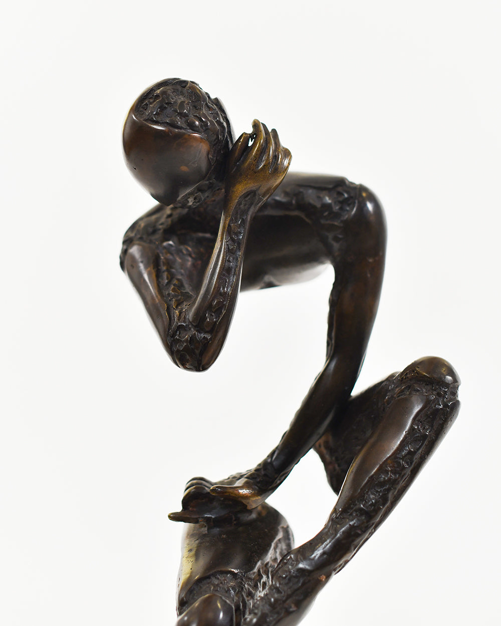 Bronze Fragmented Solitude Close Up Details