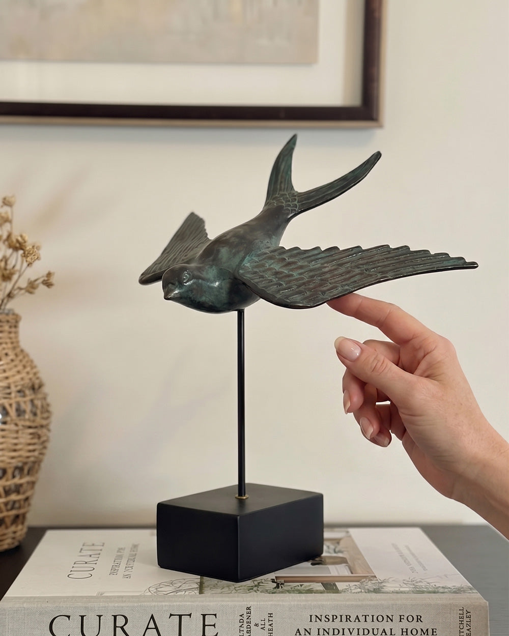 Bronze Gilded Aero Swallow Scale