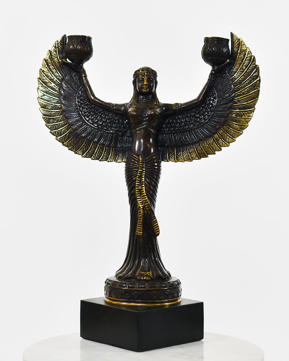 Bronze Gilded Goddess Home Ornament