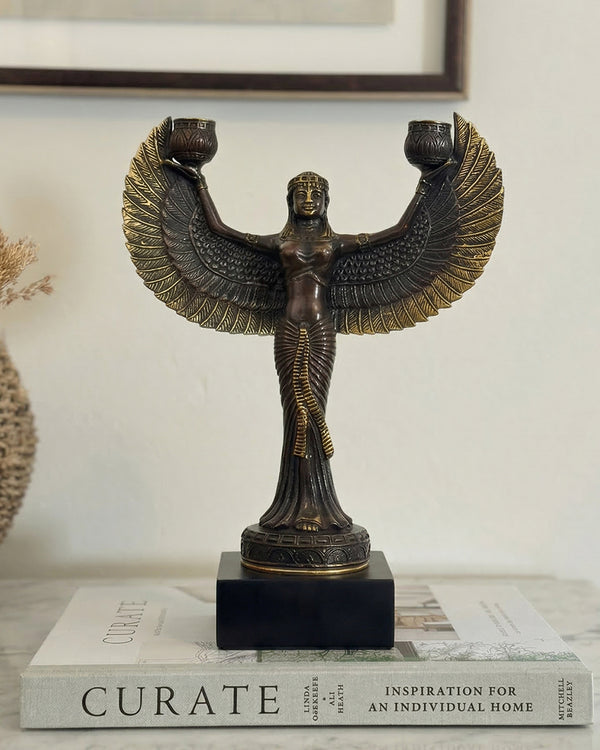 Bronze Gilded Goddess
