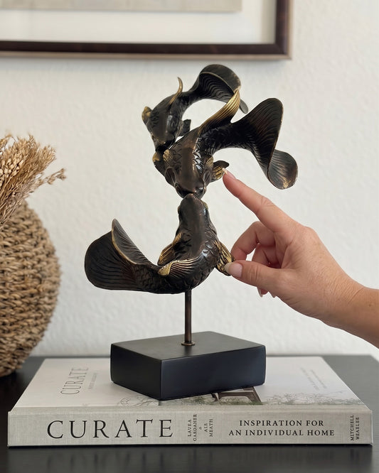 Scale of The Bronze Gilded Koi Dance