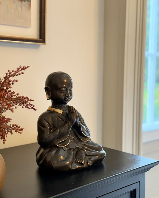 Bronze Gilded Tranquility Buddha In Situ