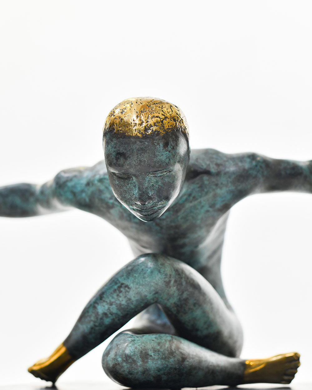 Bronze Figure Interior Sculpture