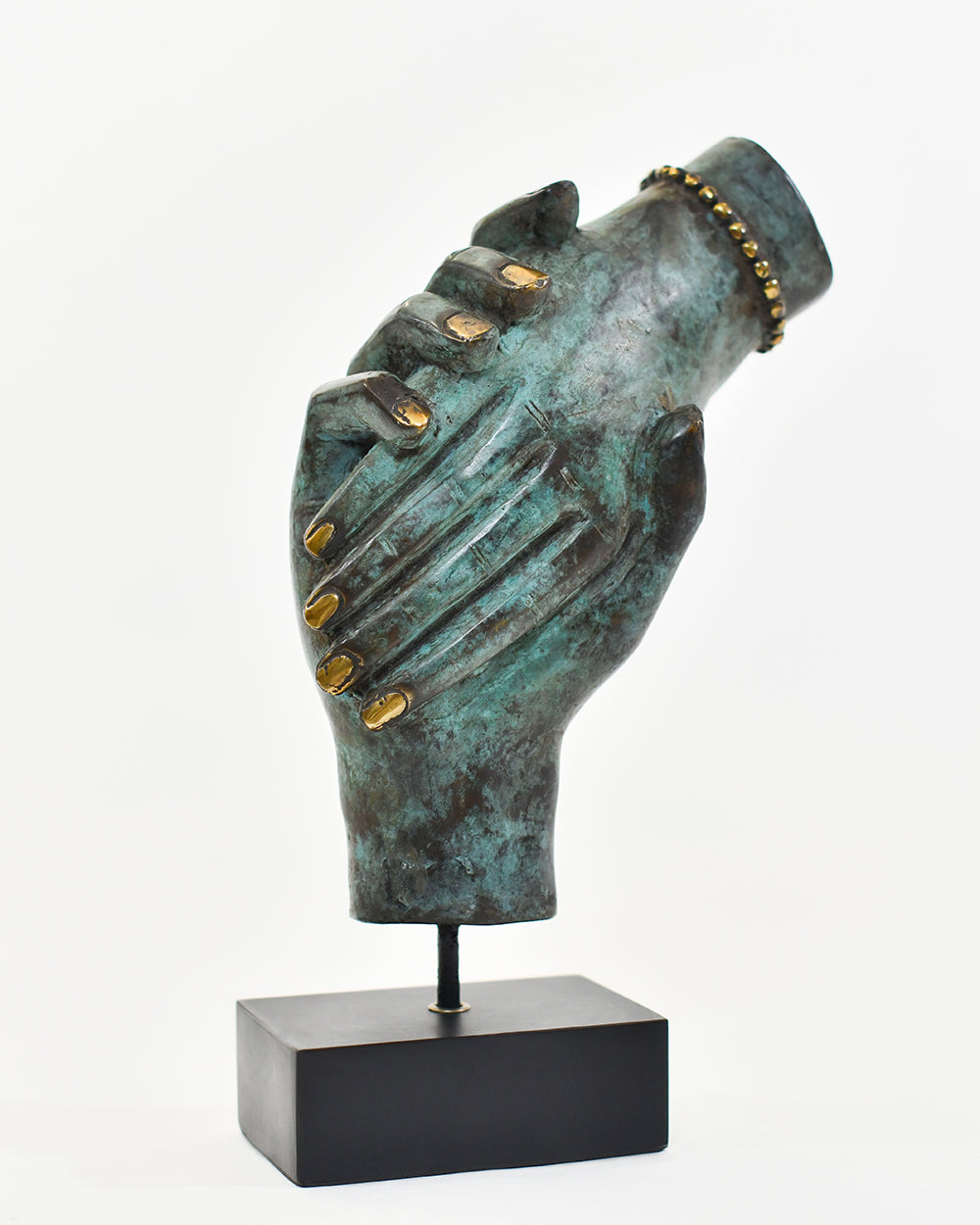 Bronze Kindred Hands Interior Ornament