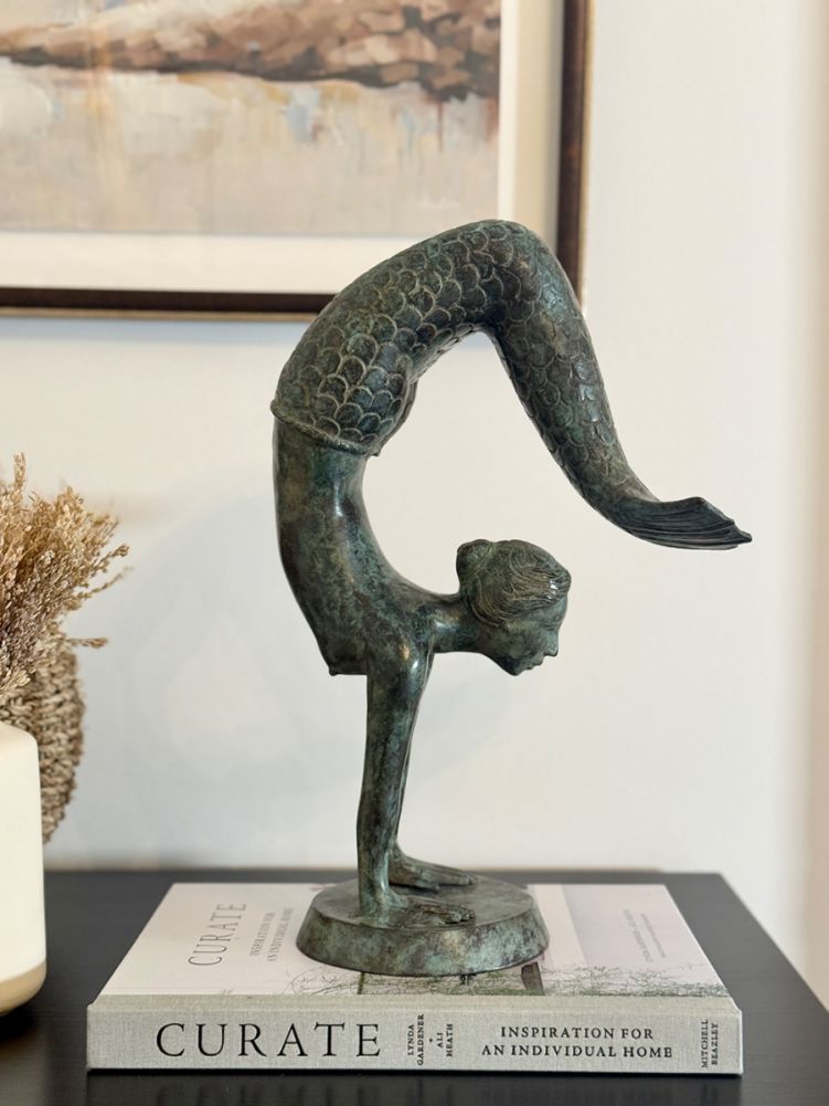 Bronze Lunar Tide Mermaid Side On