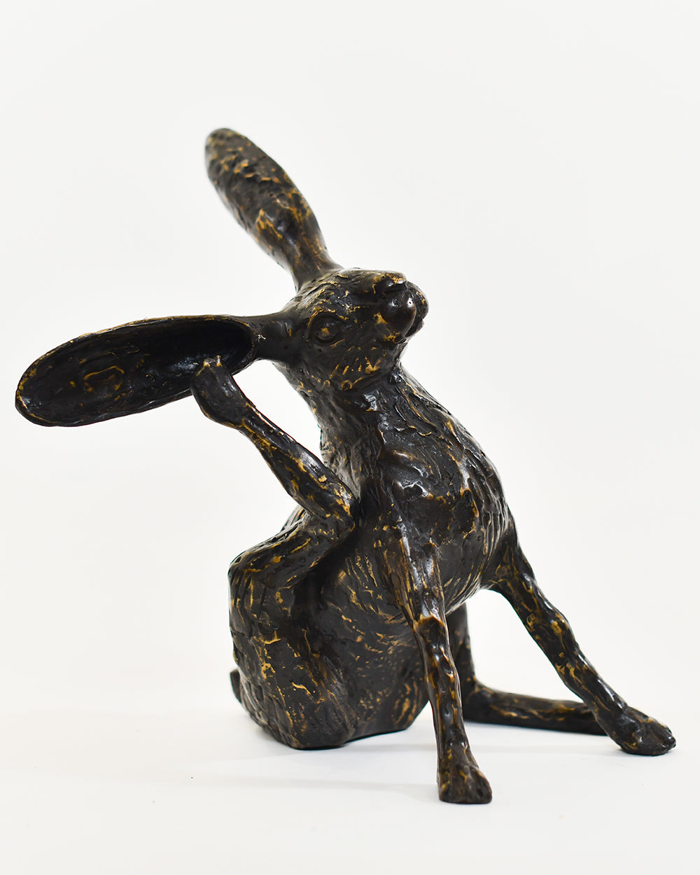 Beaumont Hare Ornament Finished In Bronze & Brass