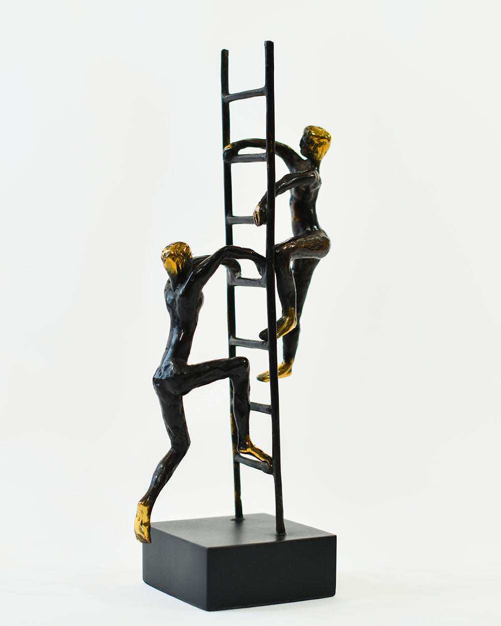 Side Of The Bronze Rise Up Together Motivational Ornament