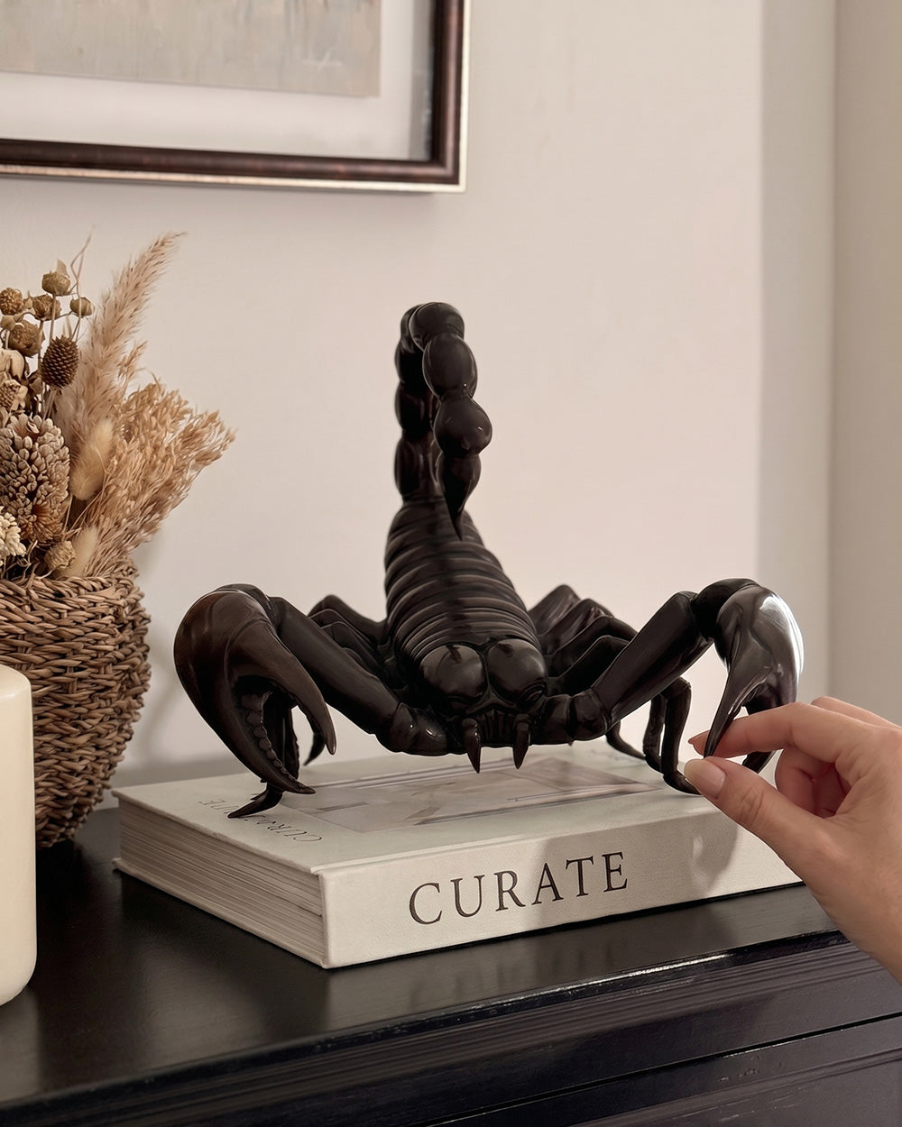 Scale Of The Bronze Scarab Scorpion