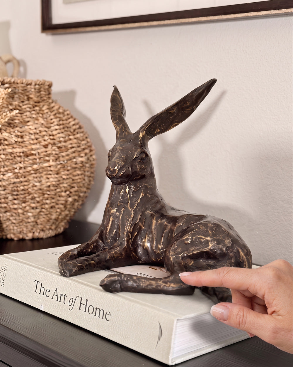 Bronze Selene Peaceful Hare Scale