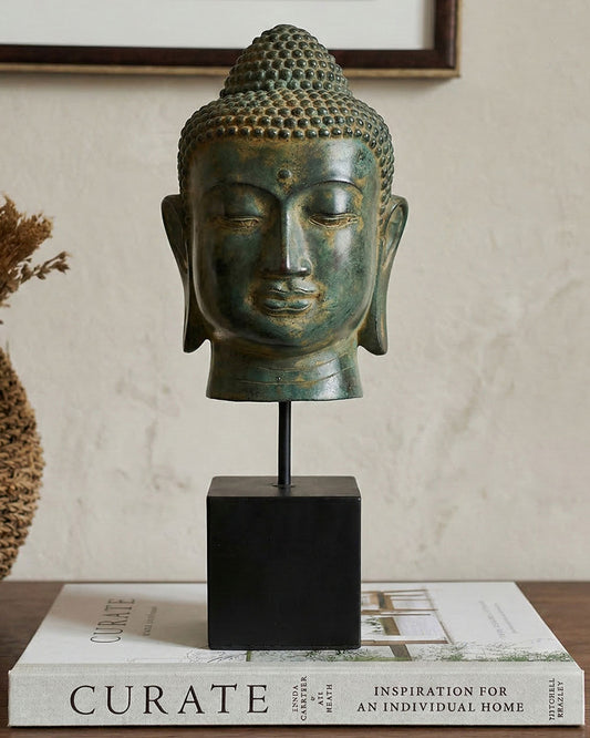 Bronze Serenity Guardian Buddha