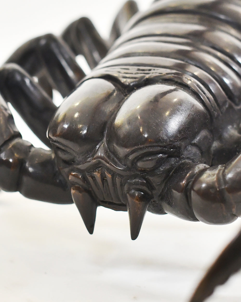 Close Up Of The Intricate Details On The Scorpion Ornament