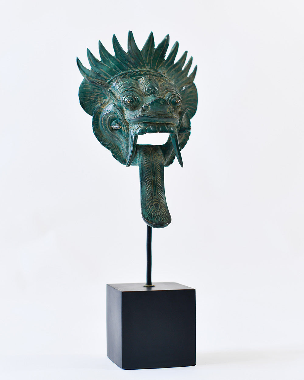 Bronze Temple Guardian Home Ornament