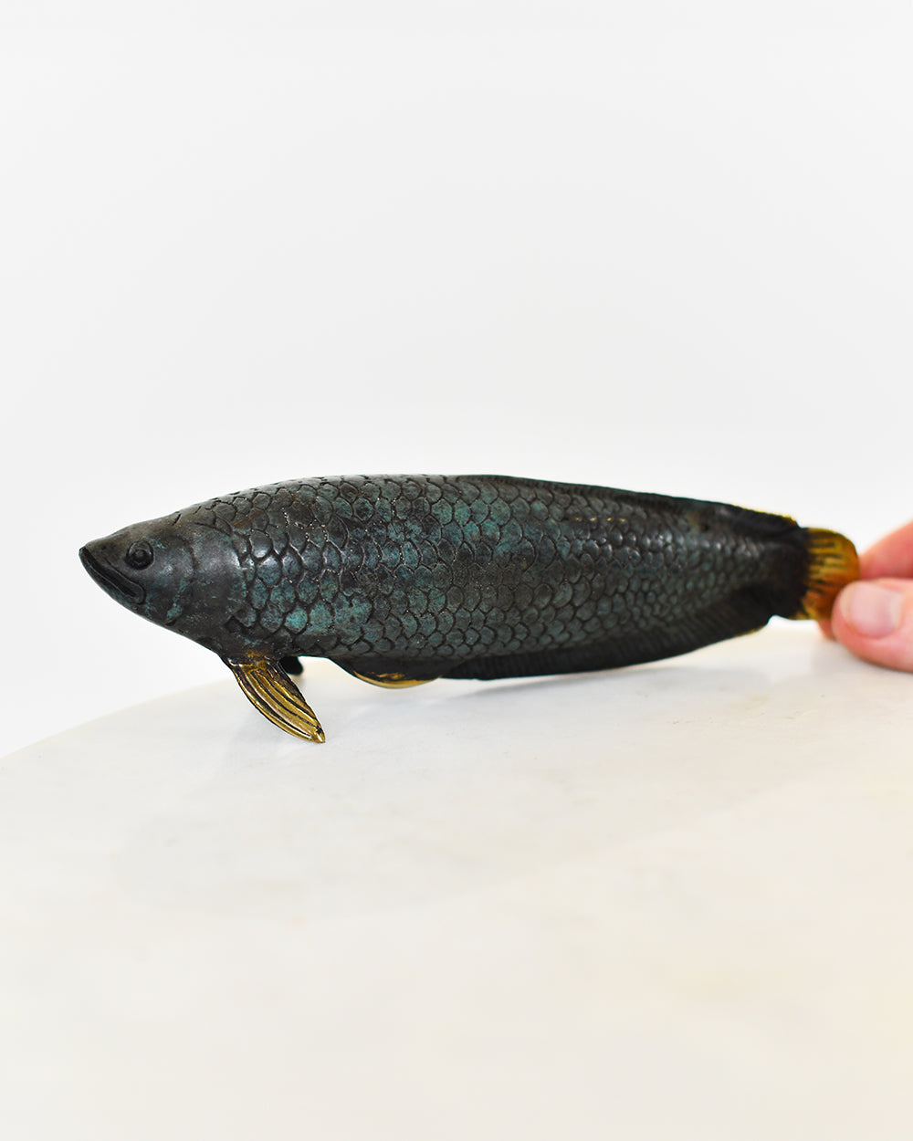 Scale Of The Bronze Arowana Ornament