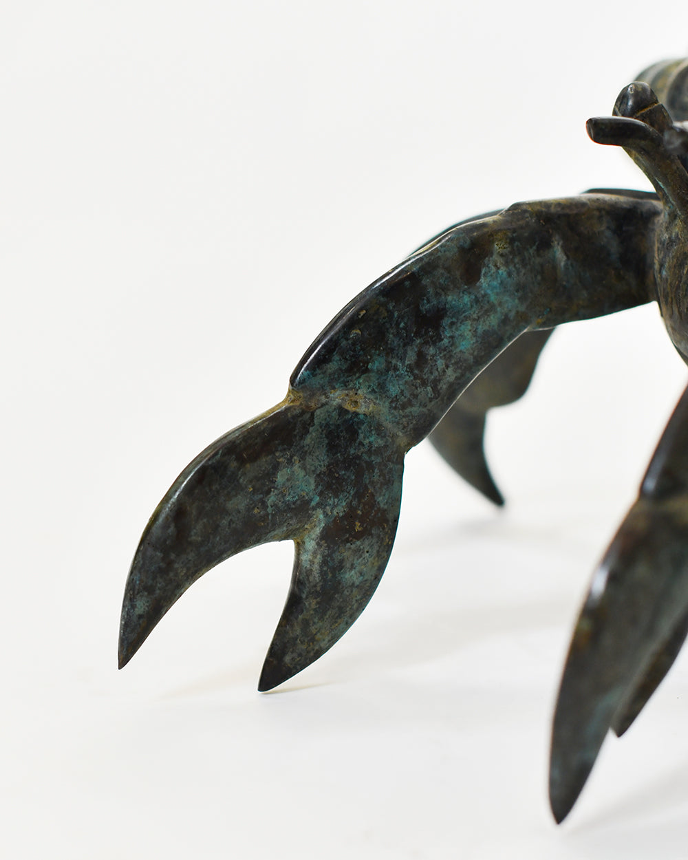 Claw From The Verdigris Hermit Crab Sculpture