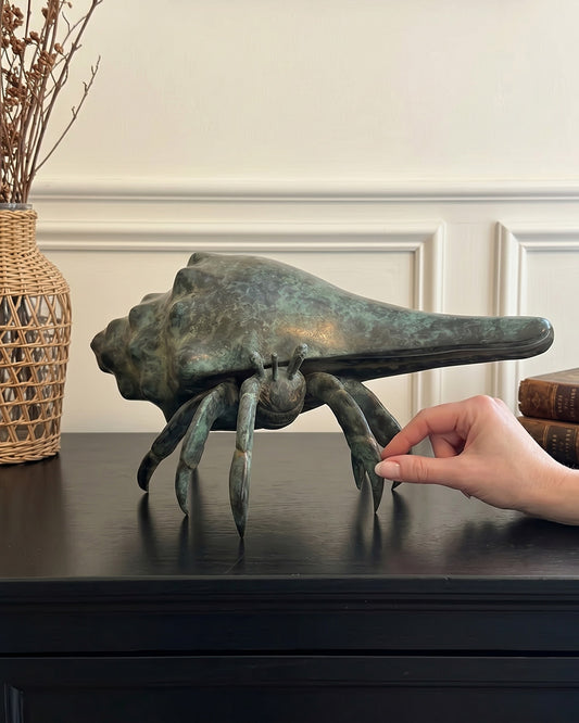 Scale Of The Bronze Verdigris Voyager Hermit Crab