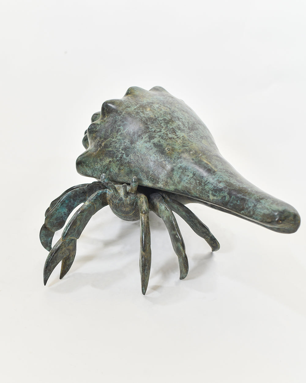 Bronze Hermit Crab Sculpture