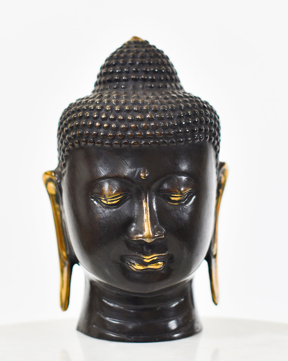 Bronze Zenith Buddha Bust Home Ornament