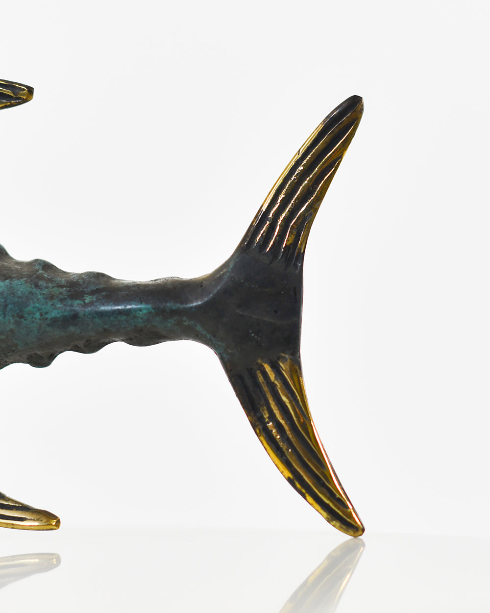 Bronze Tuna With Brass Highlights