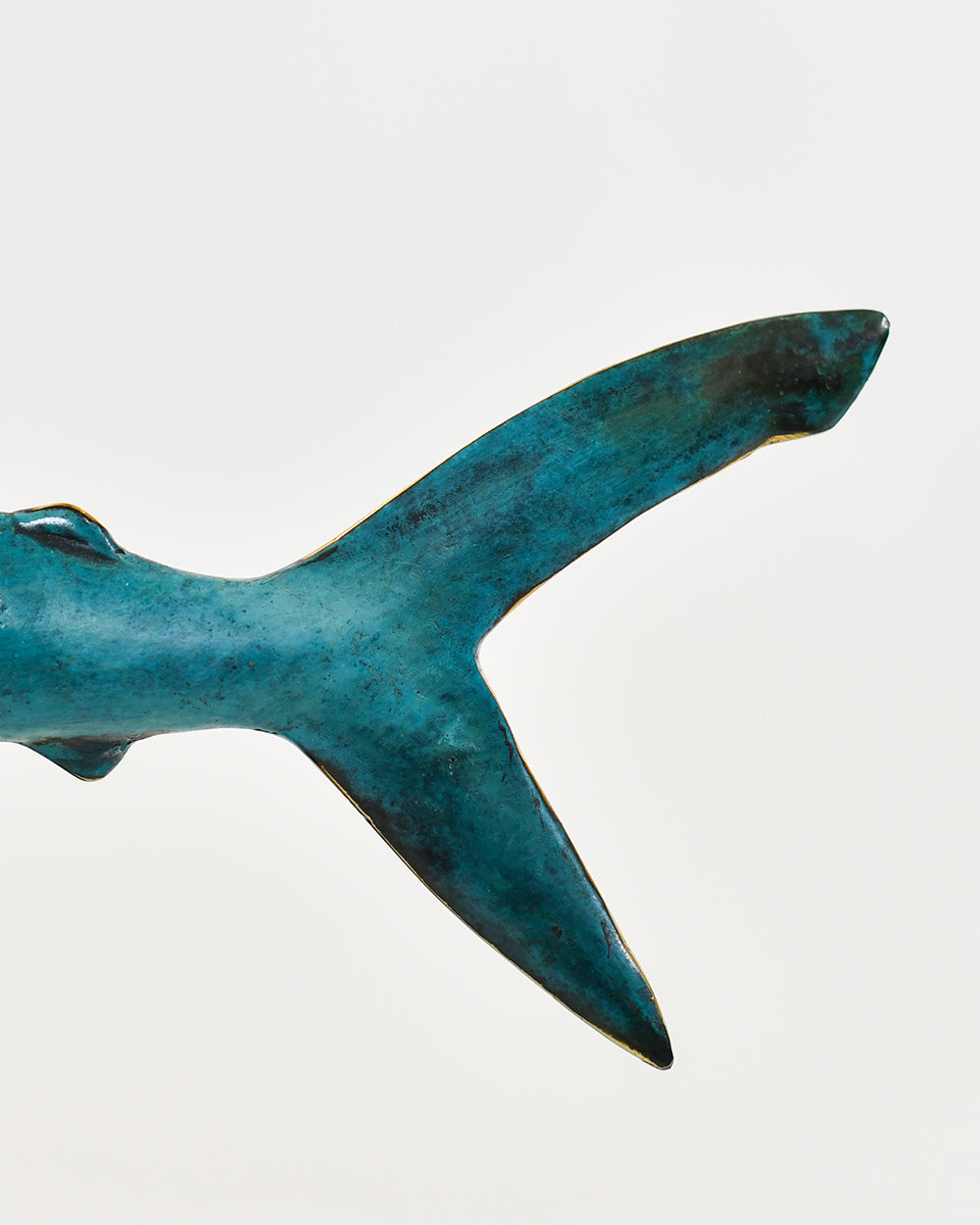Details On The Bronze Azure Tide Hammerhead Ornament