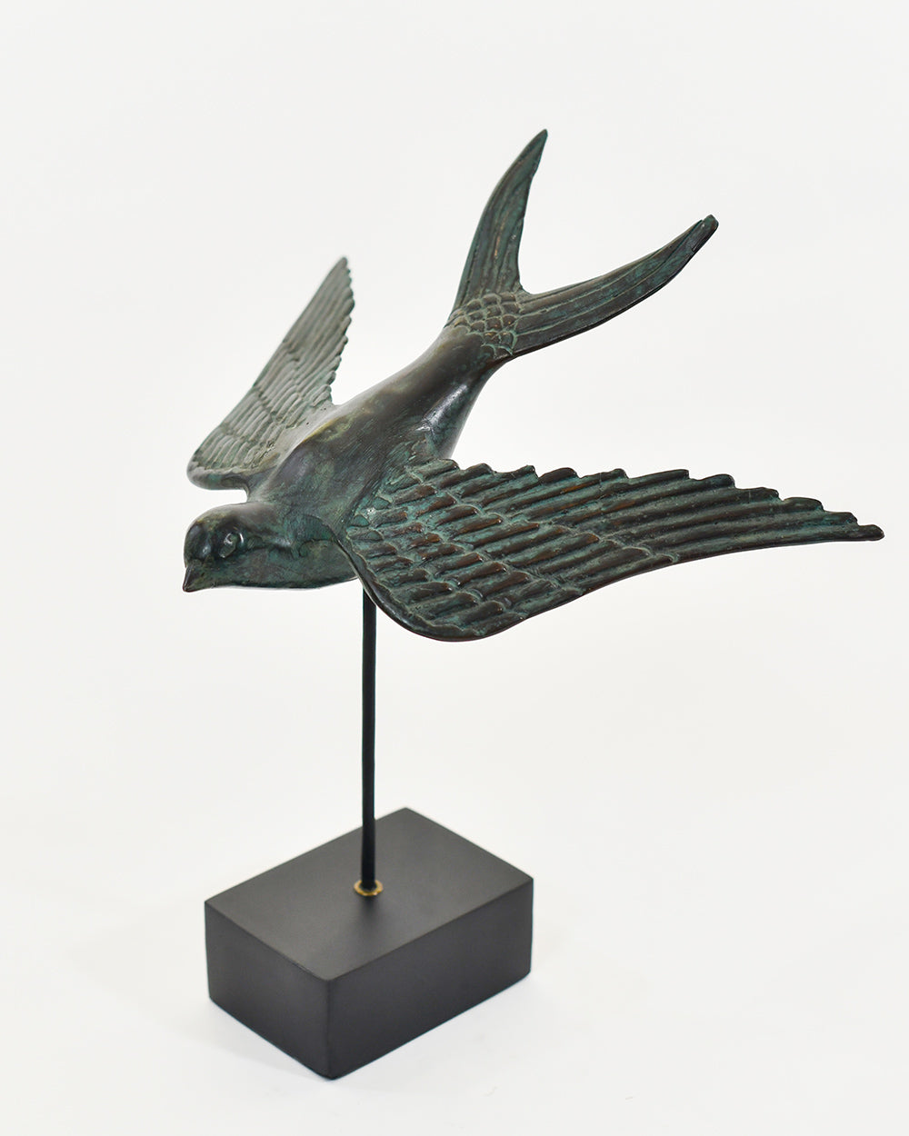 Bronze Gilded Aero Swallow Home Ornament