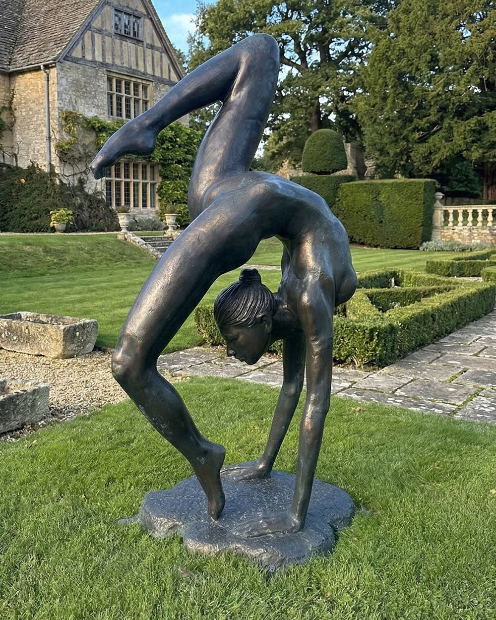 Sculpture Of Libre Curvature Acrobat Digital Illustration