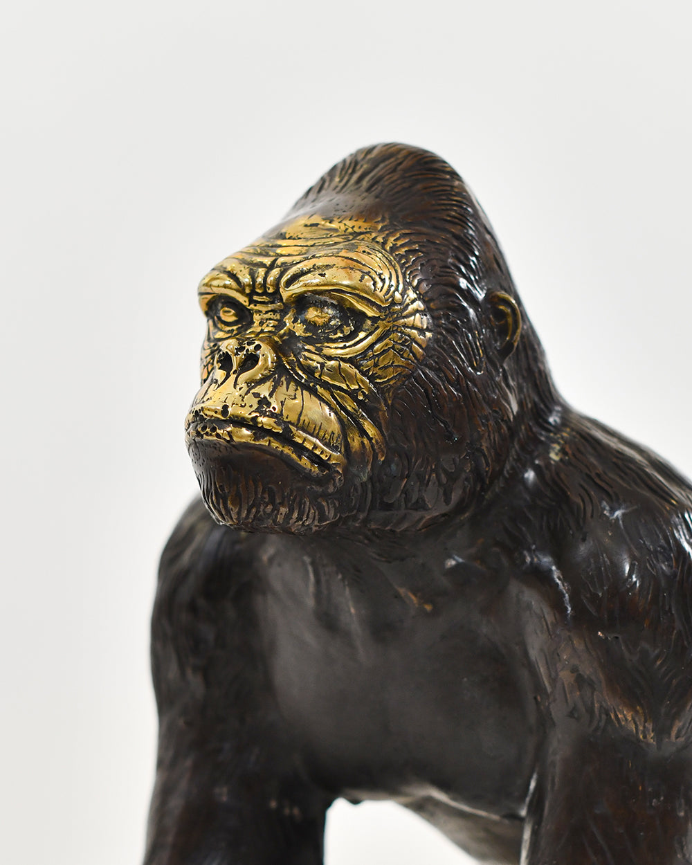 Close Up Details Of The Gorilla Ornament