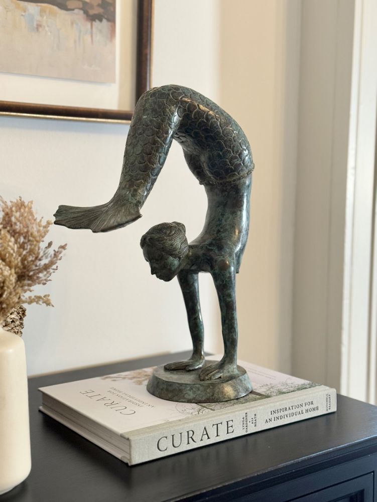 Bronze Lunar Tide Mermaid Interior Ornament