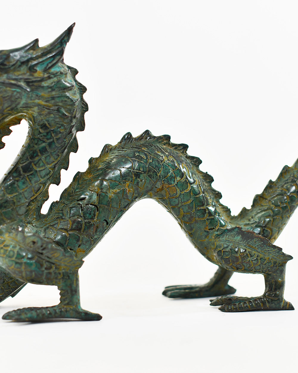 Bronze Imperial Serpentine Dragon Details