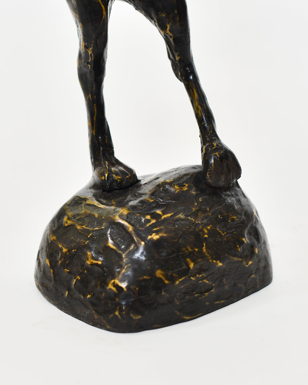 Rock Style Base From The Bronze Hare Ornament