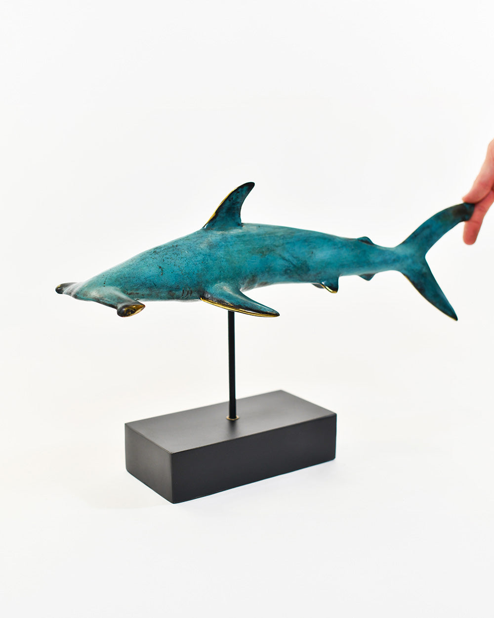 Scale Of The Bronze Azure Tide Hammerhead Ornament