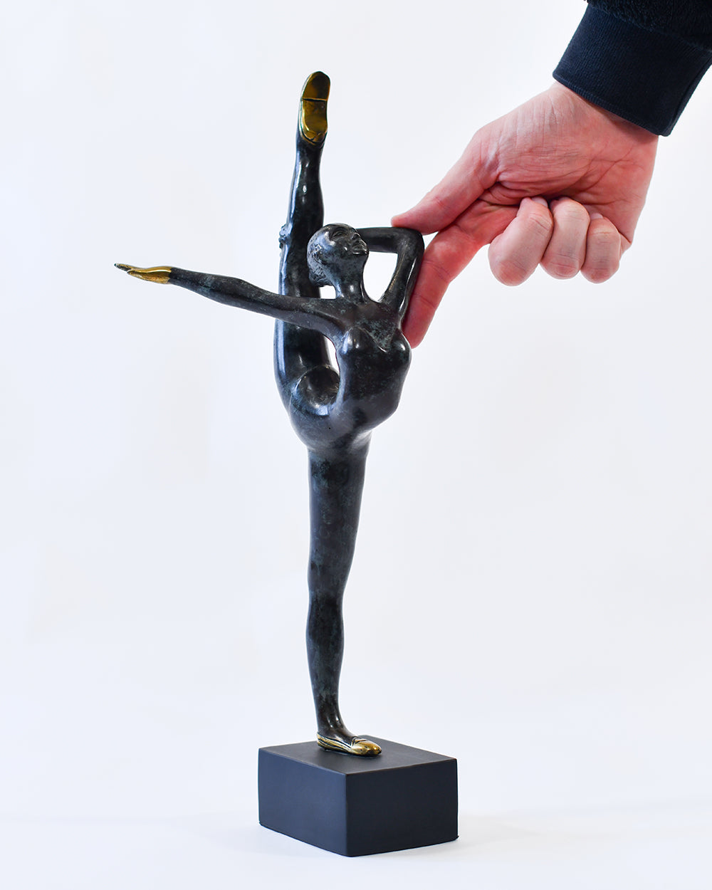 Scale Of The Bronze Ballerina Ornament