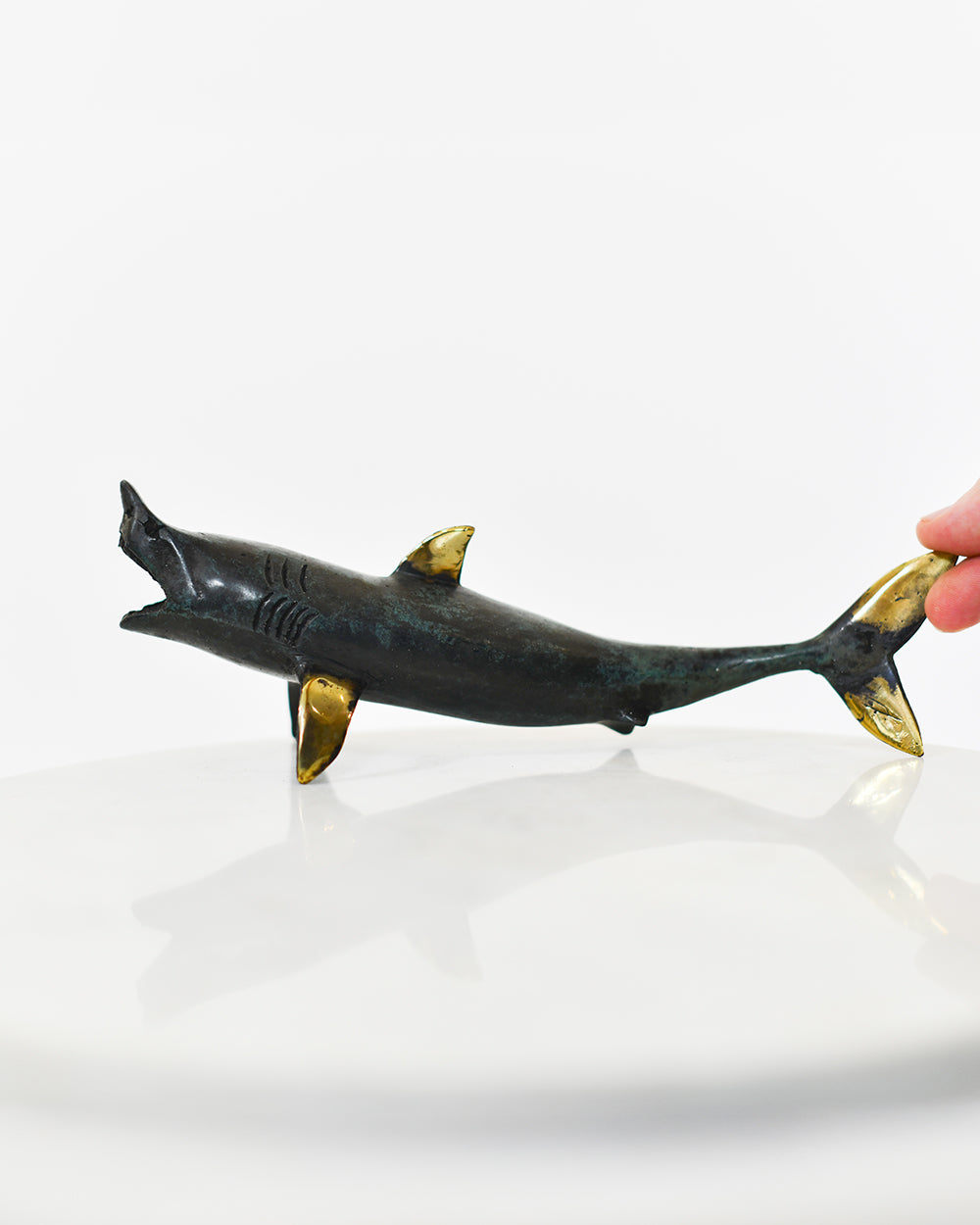 Scale Of The Bronze Apex Carcharodon Ornament