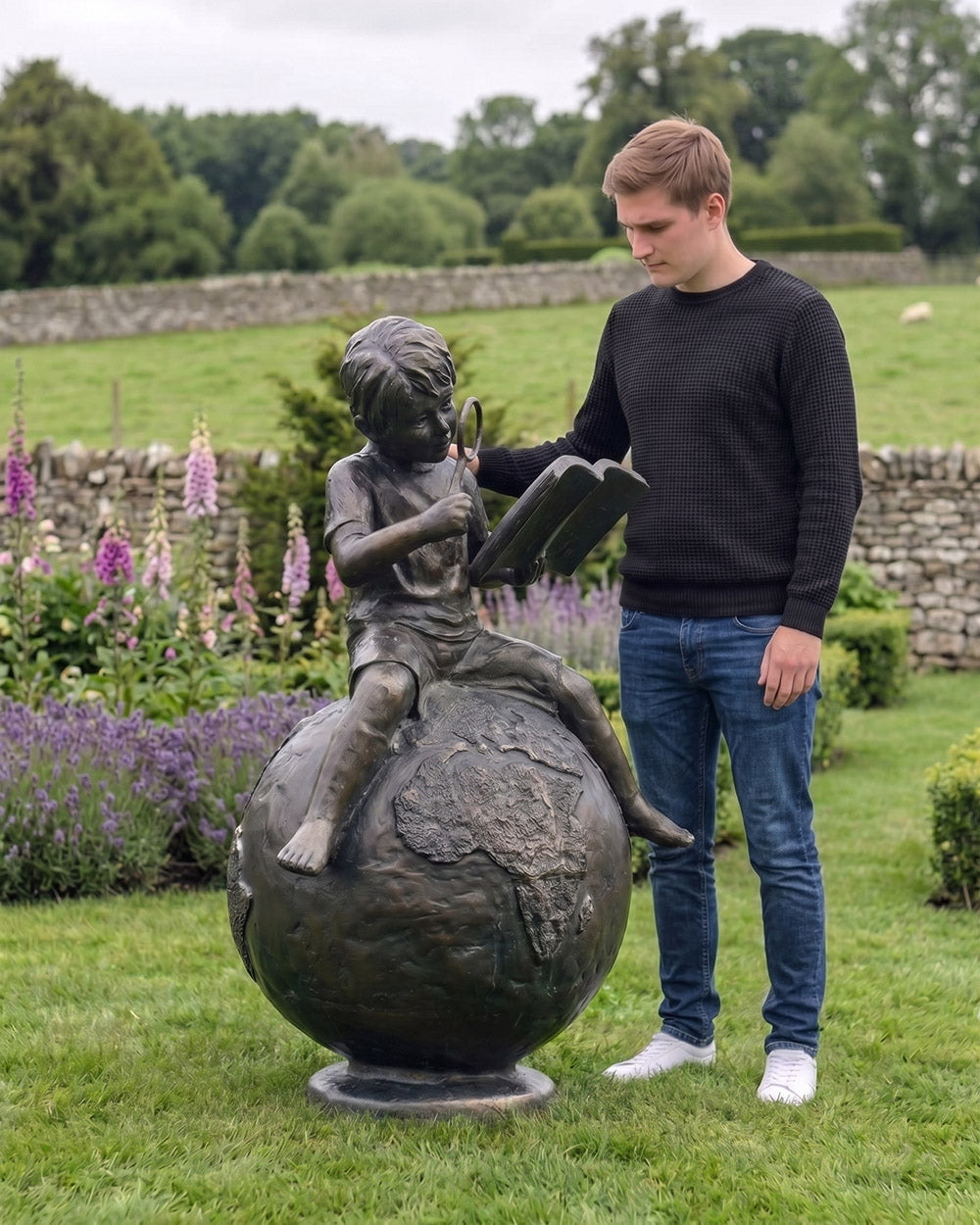 Visions Of Tomorrow Garden Sculpture To Scale