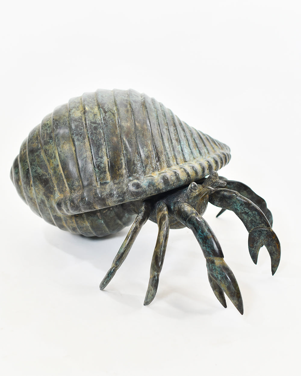 Side Of The Bronze Tidal Voyager Hermit Crab Ornament