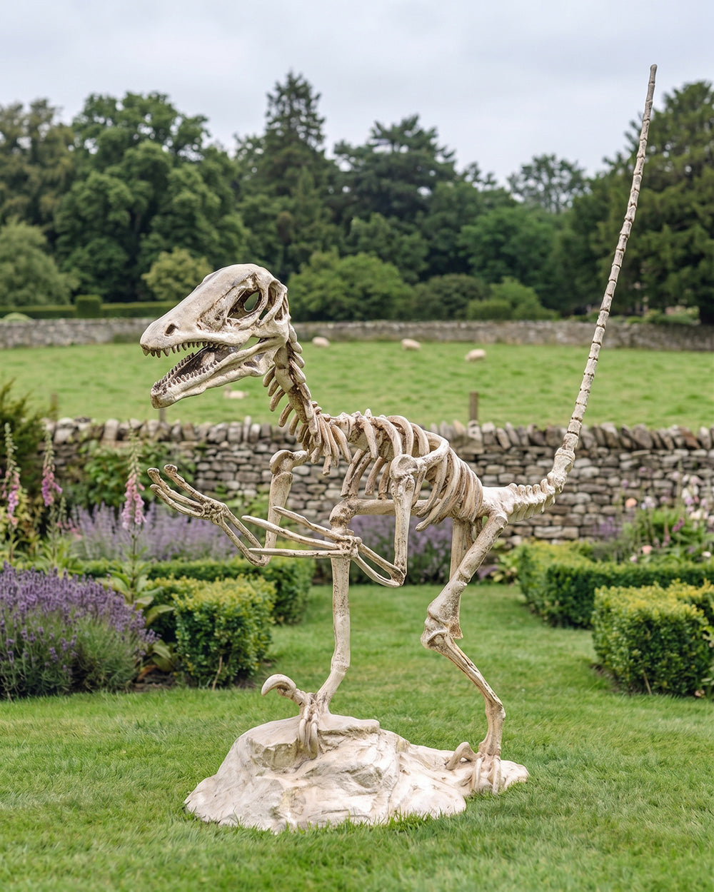 The Fossilised Hunt Garden Sculpture