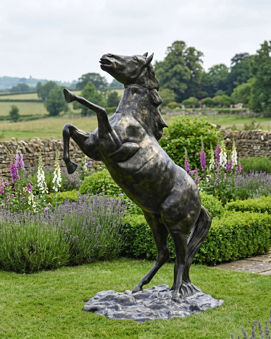 The Sovereign Ascent Garden Sculpture